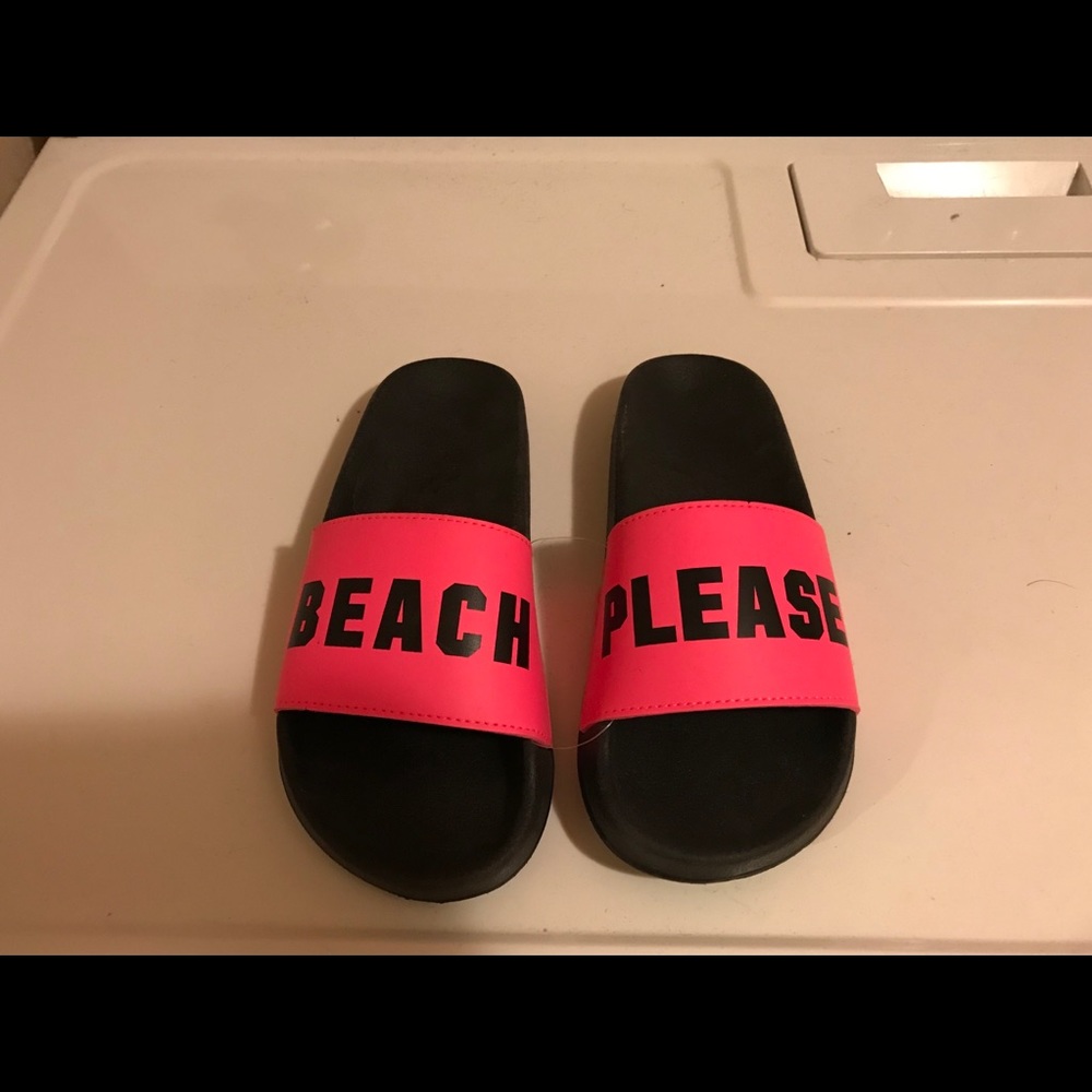 Victoria’s Secret Pink slide sandals